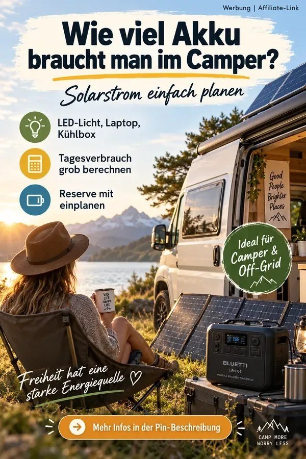 Camper mit Solarpanel